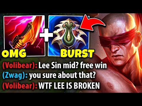 This guy thought I was trolling with Lee Sin mid... so I had to teach him a lesson