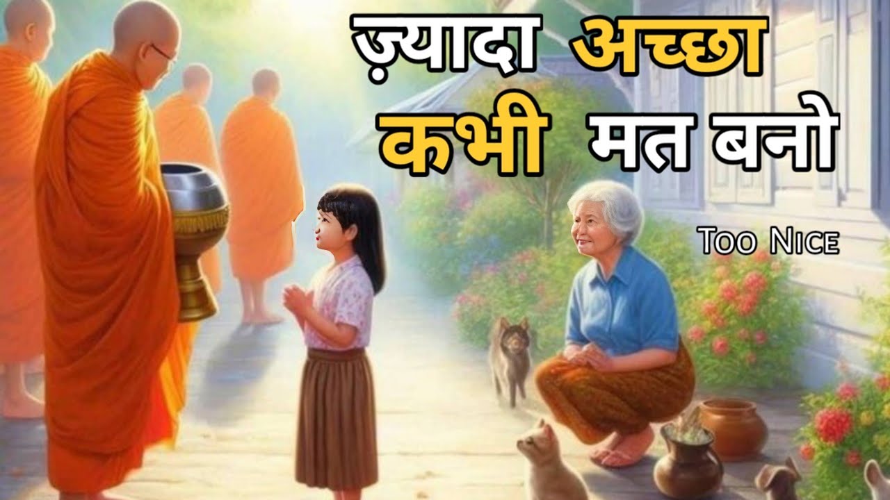 हद्द से ज़्यादा अच्छा कभी मत बनो | Buddhist Story on Being too nice | Bodhi thinkspy