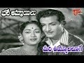 Old Hit Songs Bhale Ammayilu Madi Oyyala Song NTR Savitri OldSongsTelugu