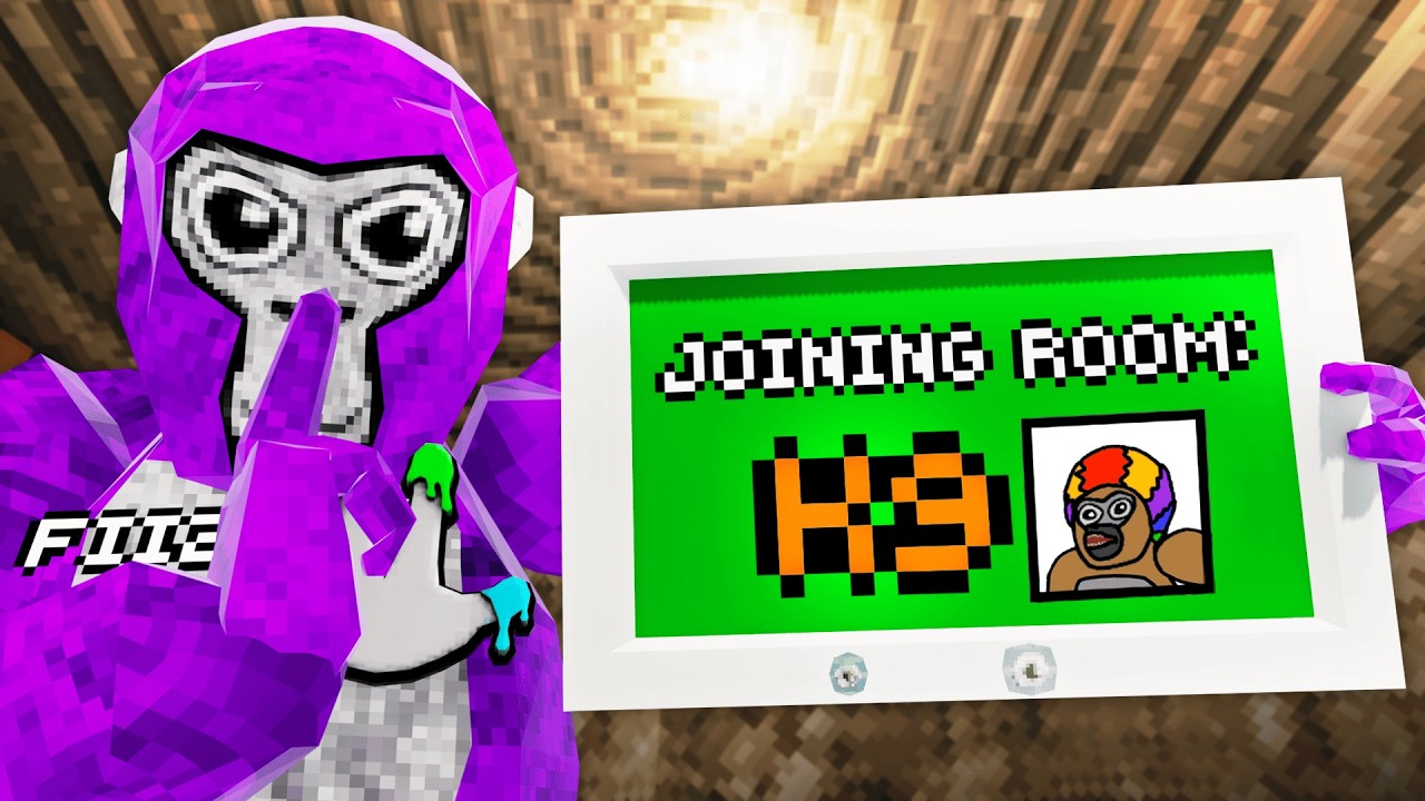 I Snuck into YouTuber Codes in Gorilla Tag