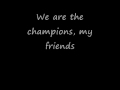 We are the champions-Queen (Lyrics) 