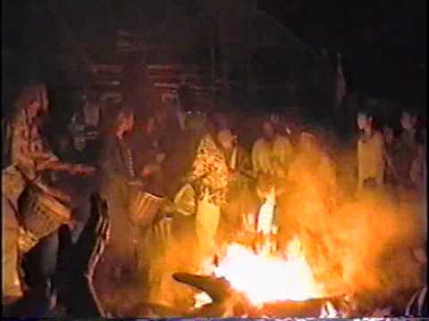 Montana Rainbow Gathering 2000 Rainbow Family drumming 2009