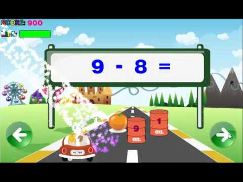 Racing Subtraction Video
