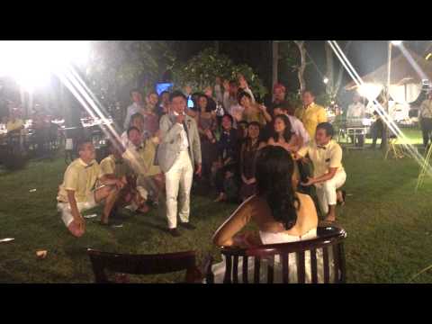 Taku & Karina wedding surprise dance