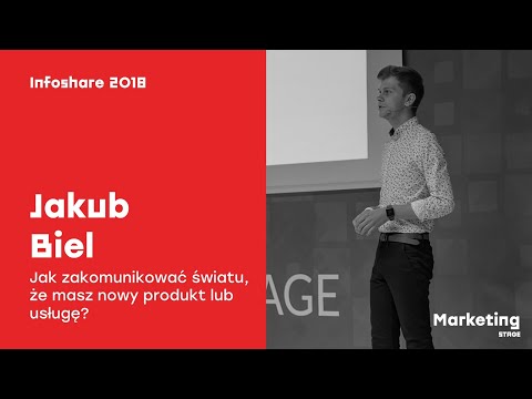 Infoshare 2018: Jakub Biel (Solgaz/X-Kom) – Jak zakomunikować światu, że masz nowy produkt lub (...)