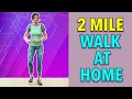 2 Mile Walk At Home Simple Cardio Workout