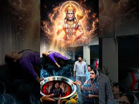 😱 बहू निकली चुड़ैल! हनुमान मंदिर पहुँचते ही निकली बुरी आत्मा 🚩🙏 | #Shorts