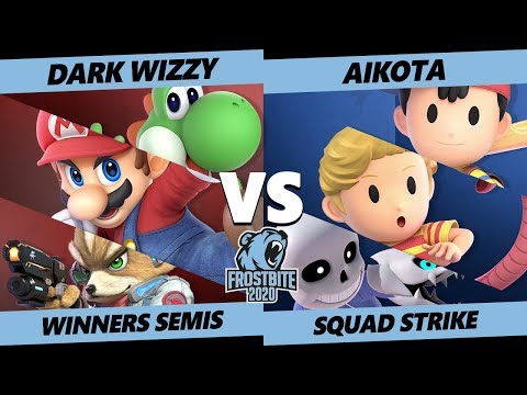 Frostbite 2020 SSBU Winners Semis - MVG | Dark Wizzy Vs. Aikota - Smash Ultimate Squad Strike - SSBU
