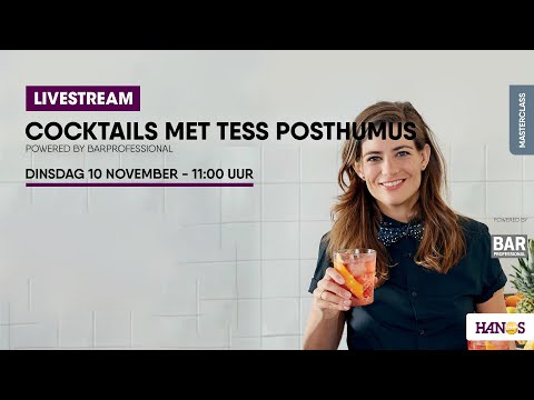 , title : 'Livestream #13 | Cocktails met Tess Posthumus 🍸🍹'