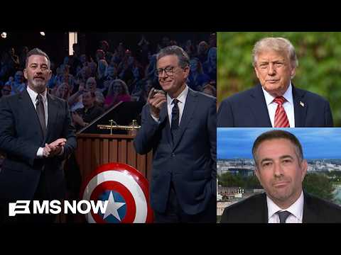 KIMMEL BEATS TRUMP as Texas Dem surges & Colbert goes full 'Captain America’ 
