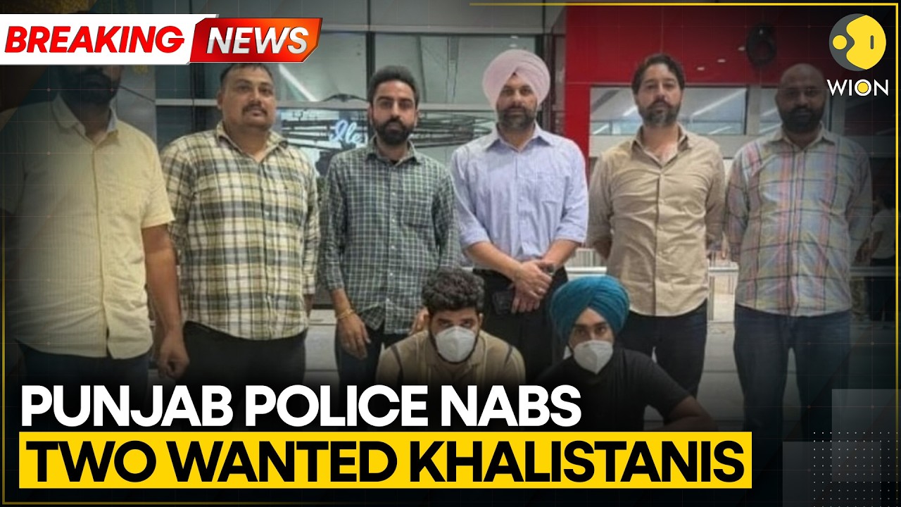 BREAKING: Punjab Police Nab Two Wanted Khalistani Operatives In Major Crackdown | WION News