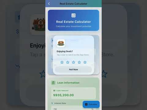Dealz: Real Estate Estimator