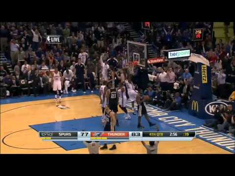 Kevin Durant vs San Antonio Spurs 2013.11.27