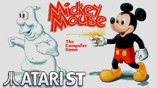 Mickey Mouse The Computer Game - Quick Look - Atari ST