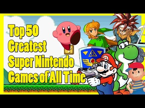 Top 50 Greatest Super Nintendo Games of All Time! - SNES Memories