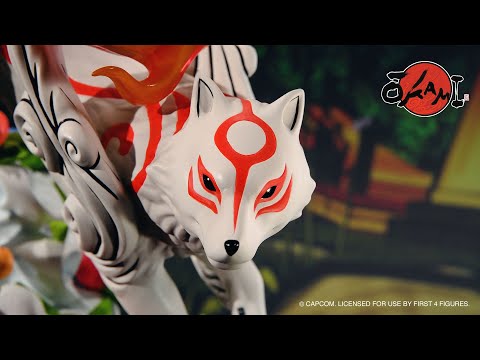 F4F Presents Okami – Amaterasu: Divine Descent 1/4 Scale Statue
