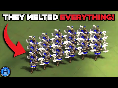 I Went FULL Throwing Axeman in Imperial Age | AoE2