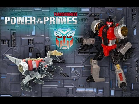 JJ Prime REVIEWS: Transformers Power of The Primes Legends DINOBOT SLASH!