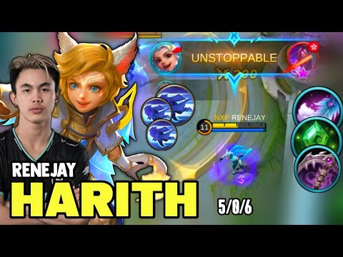Renejay Harith Build ! Harith Best Build 2021 | Top Global Harith Gameplay | Mobile Legends✓