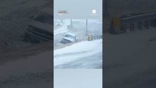 Multiple Crashes, Slide-Offs As Winter Storm Slams South Dakota