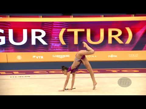 OZGUR Irem (TUR) - 2019 Rhythmic Worlds, Baku (AZE) - Qualifications Clubs