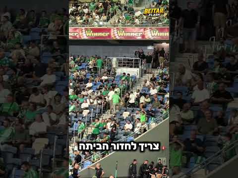 קהל העשור נשאר עד הסוף… של הדקה ה־60 😂 #חיפה  #דרבי #מכבי #הפועל #חיפהצהובה