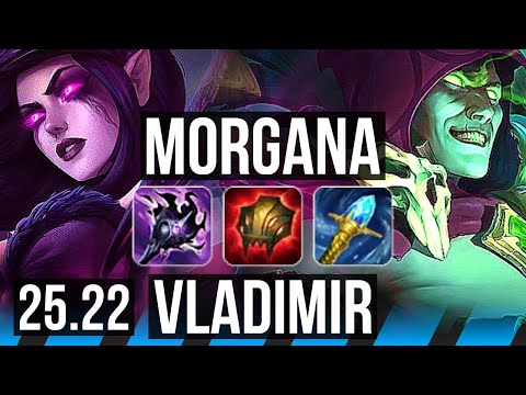 MORGANA vs VLADIMIR (MID) | 9/1/22, Legendary | NA Grandmaster | 25.22