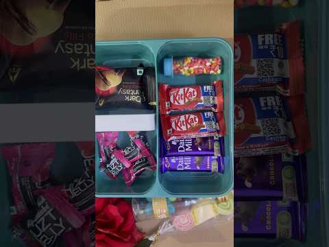 Day 8 /10  | Chocolate jelly tiffin box idea | Lunch box series # dark fantasy # Choclate # shorts