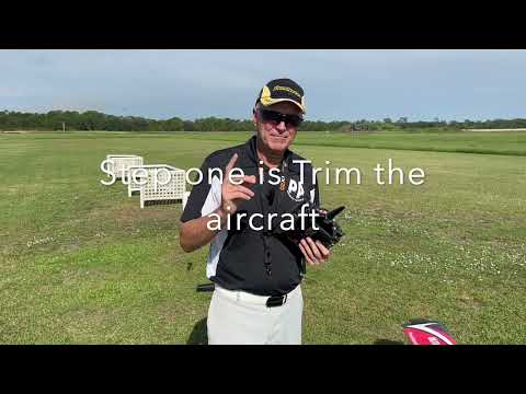 MIchael Wargo Flight Instruction:  Dialing it in.   RC Aircraft perfect setup
