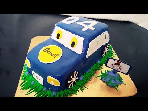 car cake decoration/cake design/car cake/nimmi sibi cooking world/cake design