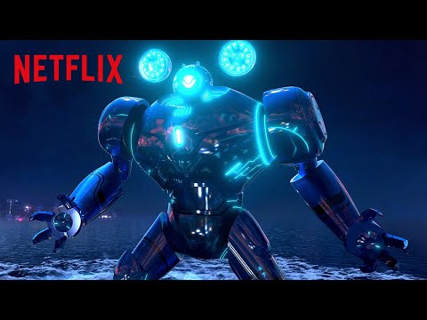 The Secret Weapon: Gun Robot 🤖 Trollhunters: Rise of the Titans | Netflix After School