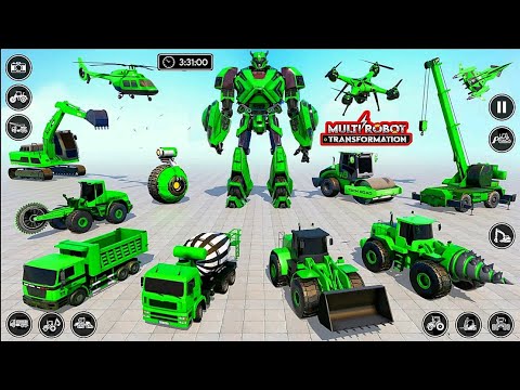 Car Robot Drone Transform Battle City || Android Gameplay