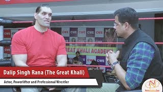 Interview of Dalip Singh Rana (The Great Khali), Actor, Powerlifter and Professional Wrestler video
