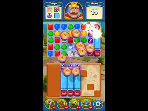 Royal Match Level 2307 - NO BOOSTERS GAMEPLAY 👑 | SKILLGAMING ✔️