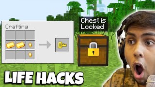 TESTING Viral Minecraft Life Hacks To See If They 