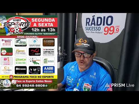 Transmissão ao vivo de Programa Foco No Esporte Caldas Novas