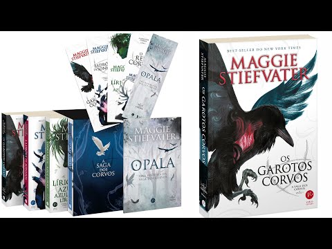 UNBOXING: BOX A SAGA DOS CORVOS - MAGGIE STIEFVATER