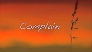 David Archuleta - Complain (Instrumental)