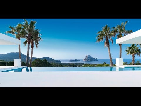 Modern luxury villa in Ibiza on Es Vedra rocks with 180° view - Luxury Villas Ibiza