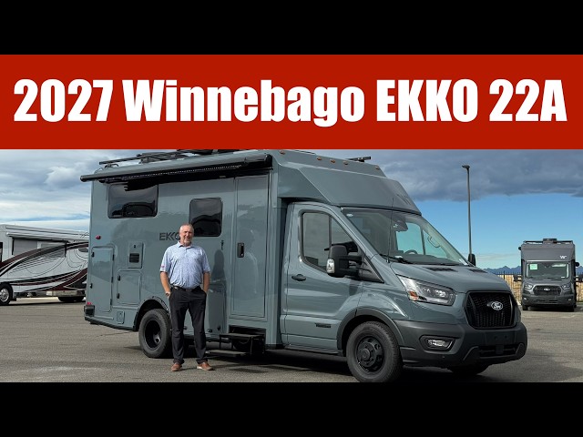 Preview image of 2027 Winnebago EKKO 22A AWD Ford Transit Chassis youtube video