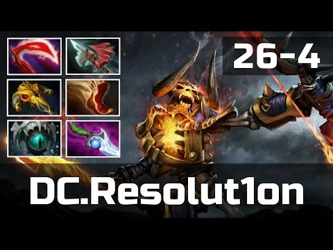 DC.Resolution • Clinkz • 26-4 — Pro MMR Gameplay Dota 2