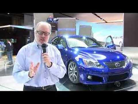 Lexus IS F from the 2007 Detroit Auto Show