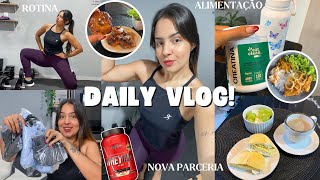 VLOG: parceria nova de roupas fitness, COMO CONTINUAR MESMO SEM RESULTADOS? diferenças dos Whey!