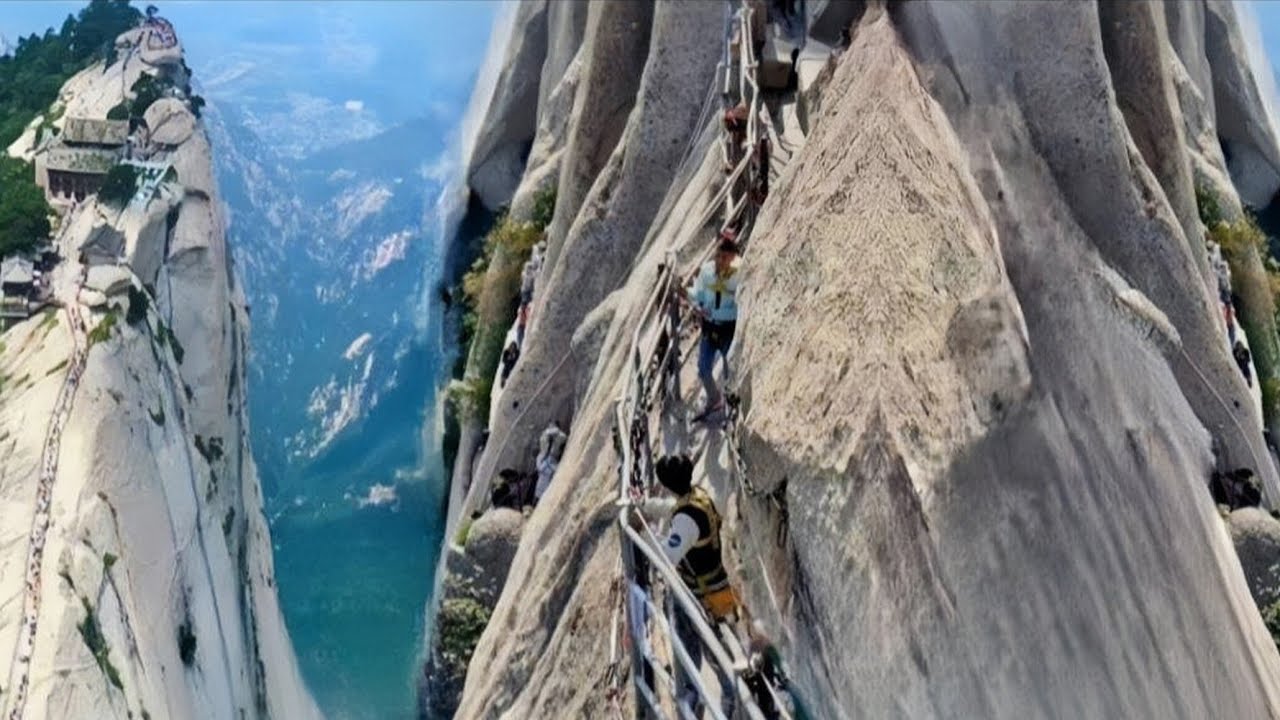 Huashan: Conquer China’s Most Thrilling Mountain Adventure! China Mountain