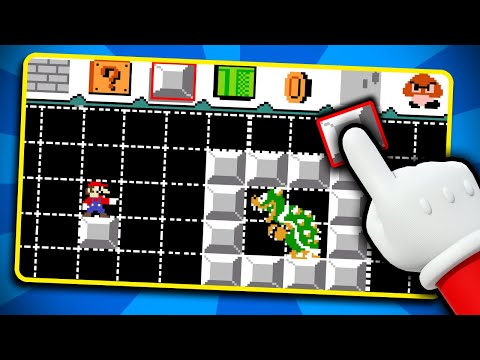 Super Mario Bros., but make levels while playing?!