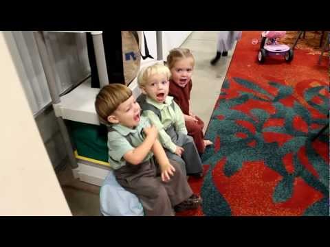 2 year old Amish children Playing Church Part 2