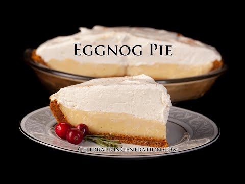 Eggnog Pie