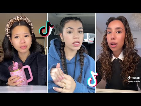 Makeup Tutorial Tiktok Compilation - GRWM  ( Get Ready With Me ) ❤️(Skincare, Makeup, Outfits) 1856