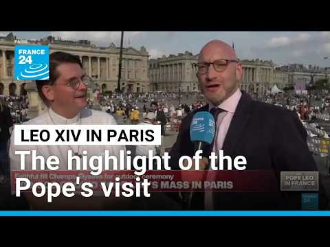 Leo XIV in France: 700,000 crowd attend Pope mass in central Paris
