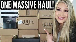 ONE MASSIVE MAKEUP HAUL!